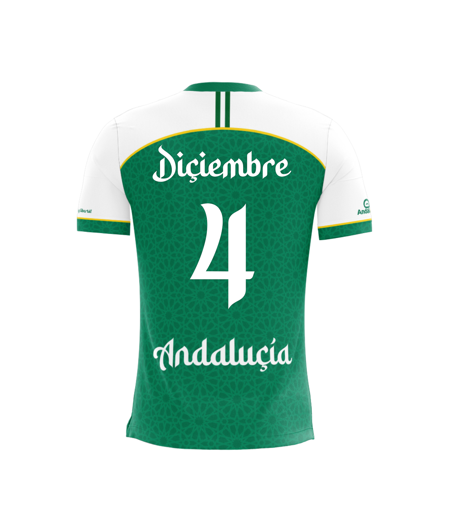 Camiseta Selección Andaluza Verde 4 Diciembre - Imagen 3