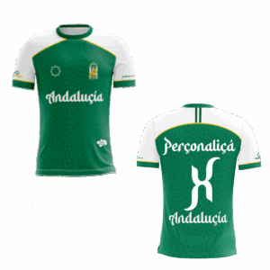 Camiseta Selección Andaluza Verde Personalizada